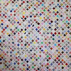 Cathedral Window Patchwork Quilt