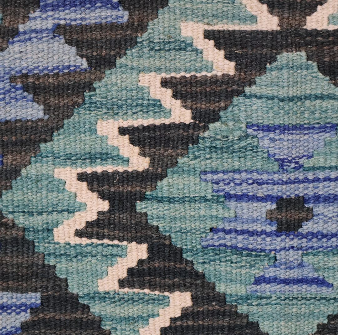 Multicolour Natural‑Dye Kilims • Dyed with pigments from fruits, vegetables, and spices. • Often brighter, with a more contemporary feel. • Typically woven in northern Afghanistan using Ghazni wool.