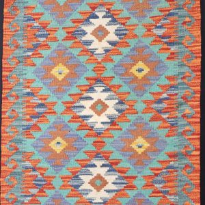 Multicolour Natural‑Dye Kilims • Dyed with pigments from fruits, vegetables, and spices. • Often brighter, with a more contemporary feel. • Typically woven in northern Afghanistan using Ghazni wool.