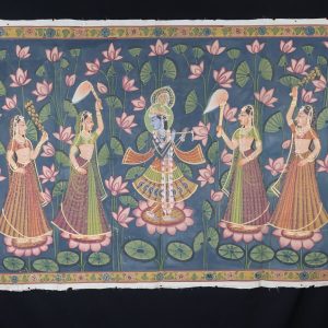 Painted Rajasthani Temple Hanging - Pichwai