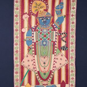 Krishna Silk embroidered Hanging