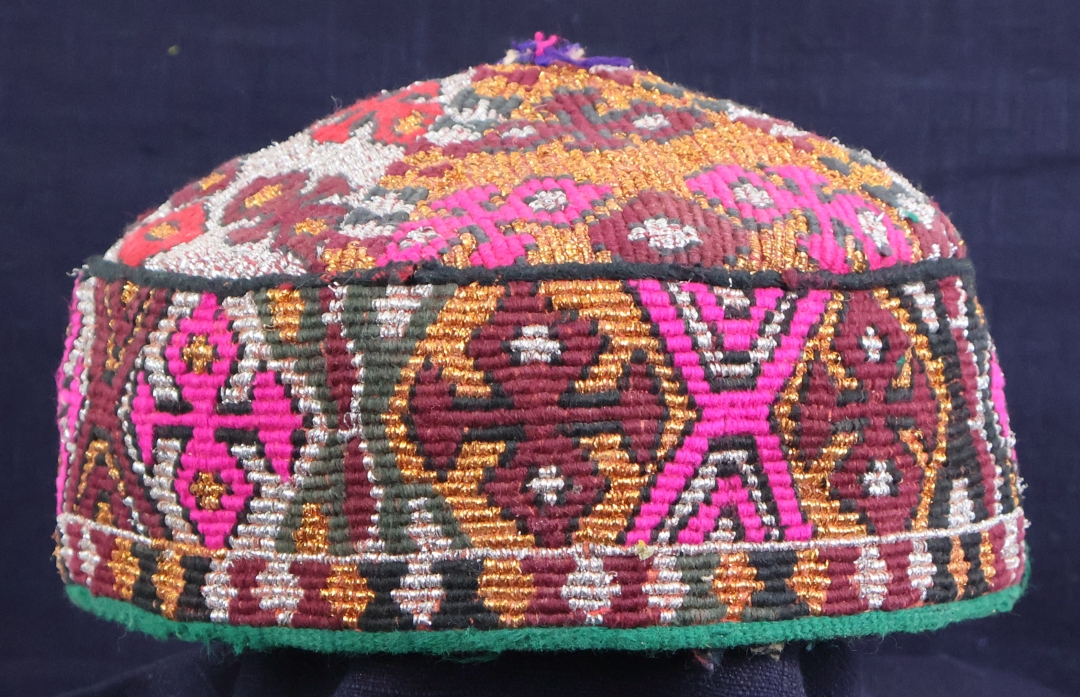 Tribal hat, Uzbek hat small - medium #10